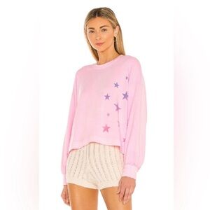 Revolve x Sundry Ombre Stars Sweatshirt EUC